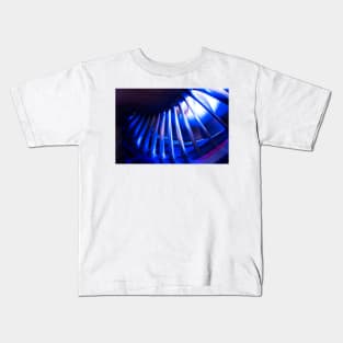 Aircraft engine fan blades. (C019/3261) Kids T-Shirt